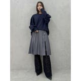 ジップスリットミディスカート | dazzlin | 詳細画像9 