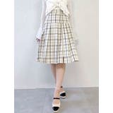 アイボリー | ジップスリットミディスカート | dazzlin