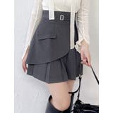 レイヤードプリーツミニスカート | dazzlin | 詳細画像2 