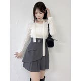 レイヤードプリーツミニスカート | dazzlin | 詳細画像4 