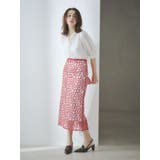 【藤井サチコラボ】マーガレットフラワータイトスカート | dazzlin | 詳細画像2 