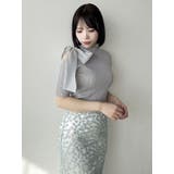 【藤井サチコラボ】マーガレットフラワータイトスカート | dazzlin | 詳細画像34 