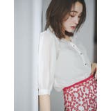 【藤井サチコラボ】マーガレットフラワータイトスカート | dazzlin | 詳細画像4 