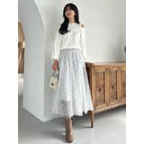 【再生産】スパンコールチュールスカート | dazzlin | 詳細画像14 