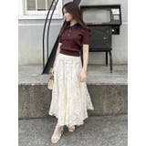 【再生産】スパンコールチュールスカート | dazzlin | 詳細画像20 