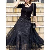 【再生産】スパンコールチュールスカート | dazzlin | 詳細画像24 