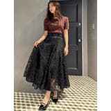 【再生産】スパンコールチュールスカート | dazzlin | 詳細画像30 