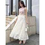 【再生産】スパンコールチュールスカート | dazzlin | 詳細画像8 