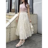 【再生産】スパンコールチュールスカート | dazzlin | 詳細画像9 