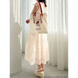 【メロクロコラボ】ツインリボンキャンバストートバッグ | dazzlin | 詳細画像11 