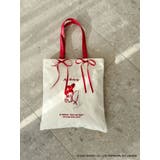 【メロクロコラボ】ツインリボンキャンバストートバッグ | dazzlin | 詳細画像3 