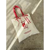 【メロクロコラボ】ツインリボンキャンバストートバッグ | dazzlin | 詳細画像4 