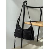 ブラック | 【コントロールフリーク】ZIPポシェットバッグ | dazzlin