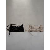 ダブルギャザーリボンバッグ | dazzlin | 詳細画像3 