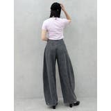 カーブタックデニムパンツ | dazzlin | 詳細画像15 