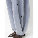 カーブタックデニムパンツ | dazzlin | 詳細画像27 