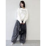 カーブタックデニムパンツ | dazzlin | 詳細画像6 