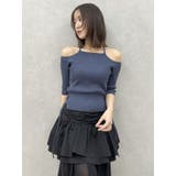 サイドクロスオープンボレロニット | dazzlin | 詳細画像24