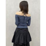 サイドクロスオープンボレロニット | dazzlin | 詳細画像25