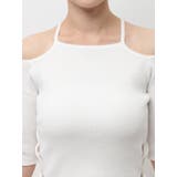 サイドクロスオープンボレロニット | dazzlin | 詳細画像41