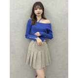 レイヤードオフショルバックリボンニット | dazzlin | 詳細画像10 