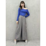 レイヤードオフショルバックリボンニット | dazzlin | 詳細画像12 