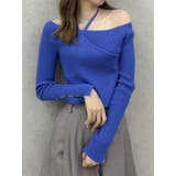 レイヤードオフショルバックリボンニット | dazzlin | 詳細画像17 