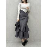 レイヤードオフショルバックリボンニット | dazzlin | 詳細画像19 