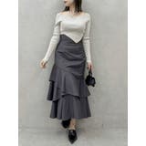 レイヤードオフショルバックリボンニット | dazzlin | 詳細画像20 