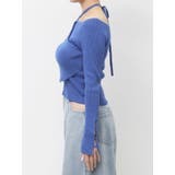 レイヤードオフショルバックリボンニット | dazzlin | 詳細画像34 