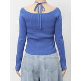 レイヤードオフショルバックリボンニット | dazzlin | 詳細画像35 