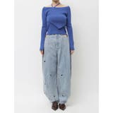 レイヤードオフショルバックリボンニット | dazzlin | 詳細画像40 