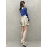 レイヤードオフショルバックリボンニット | dazzlin | 詳細画像8 