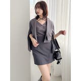 フロントツイストリボン5分袖ニットトップス | dazzlin | 詳細画像17