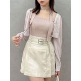 ピンク | シアーカーデタイセットニット | dazzlin