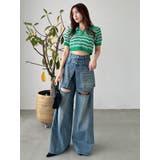 ハピネスカラーポロニット | dazzlin | 詳細画像24 