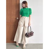 コンパクトギャザーシアーニットトップス | dazzlin | 詳細画像19