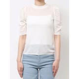 コンパクトギャザーシアーニットトップス | dazzlin | 詳細画像23