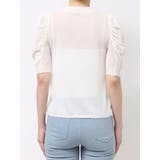 コンパクトギャザーシアーニットトップス | dazzlin | 詳細画像25