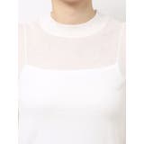 コンパクトギャザーシアーニットトップス | dazzlin | 詳細画像26