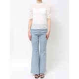 コンパクトギャザーシアーニットトップス | dazzlin | 詳細画像32