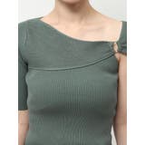 ワンショルリングリブニット | dazzlin | 詳細画像37 