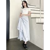レースキャミレイヤードTシャツ | dazzlin | 詳細画像11
