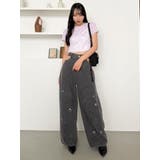 レースキャミレイヤードTシャツ | dazzlin | 詳細画像35
