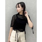 ギャザーリボンレーストップス | dazzlin | 詳細画像17