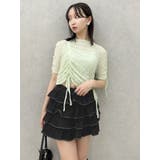 ギャザーリボンレーストップス | dazzlin | 詳細画像23