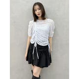 ギャザーリボンレーストップス | dazzlin | 詳細画像33