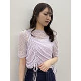 ギャザーリボンレーストップス | dazzlin | 詳細画像39