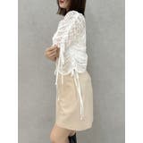 ギャザーリボンレーストップス | dazzlin | 詳細画像6