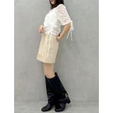 ギャザーリボンレーストップス | dazzlin | 詳細画像8